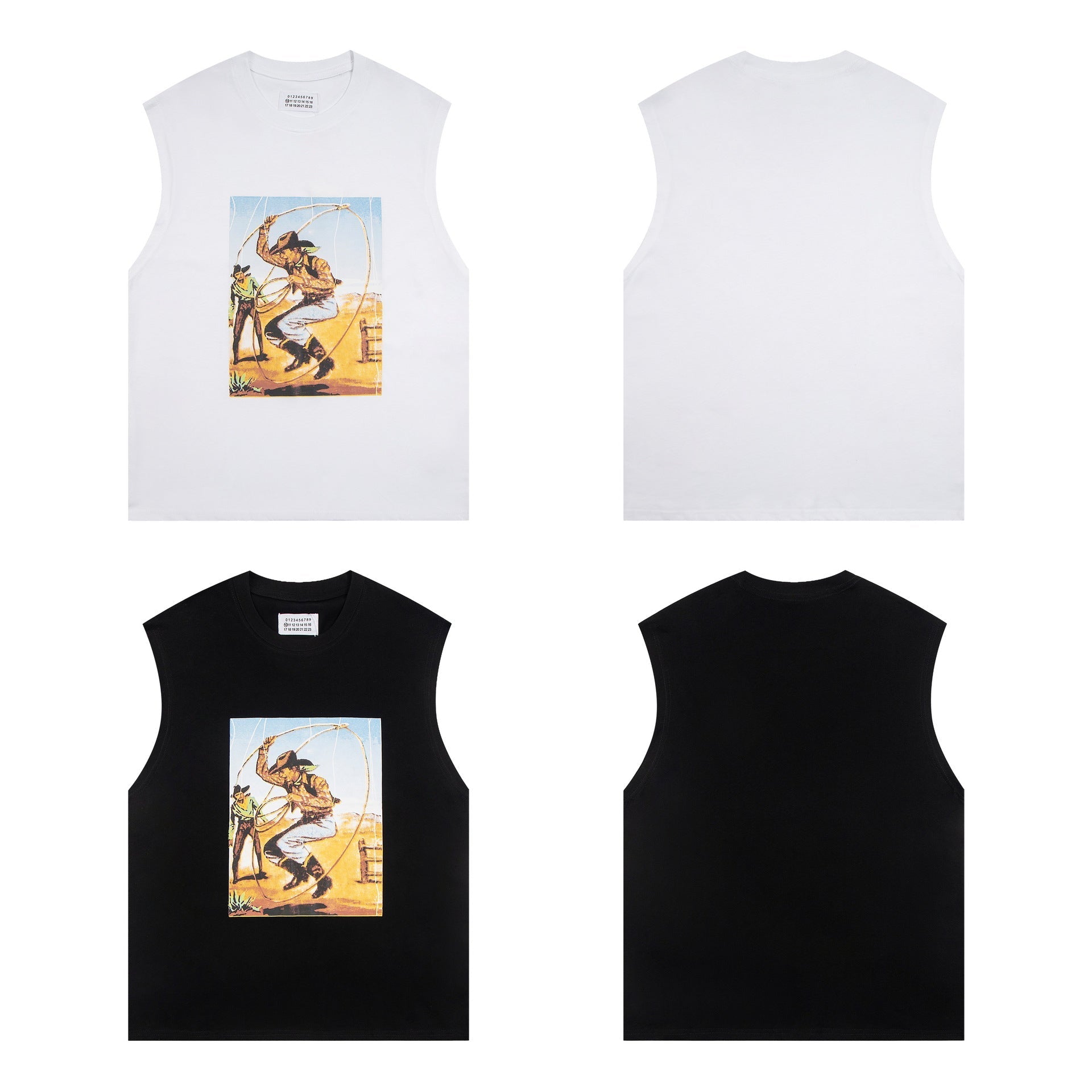 Maison Margiela Vest Crew Neck Loose