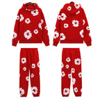 Denim Tears Outfit:Hoodie/Sweatpants (Separate Purchase Options) Casual Pants