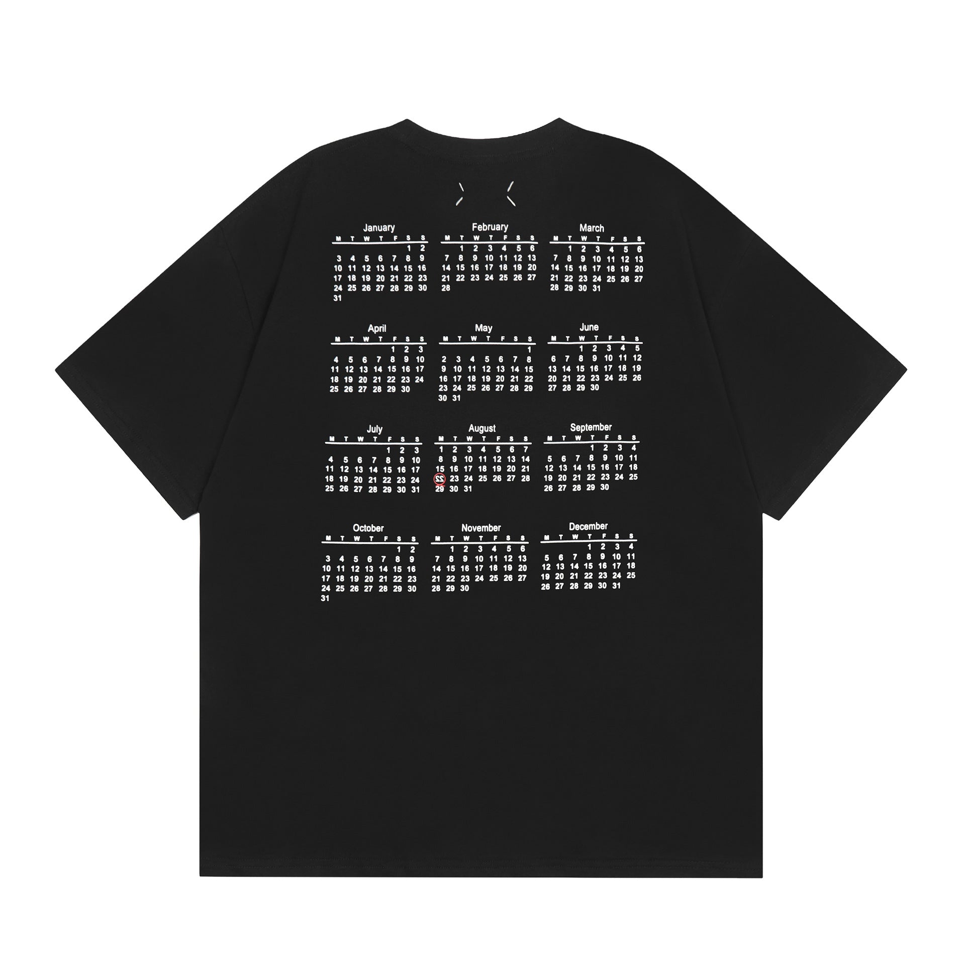 Maison Margiela T-shirt Crew Neck Loose Short Sleeve T-shirt