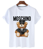 Moschino T-shirt Bear Printed Short-Sleeved T-shirt For Men And Women