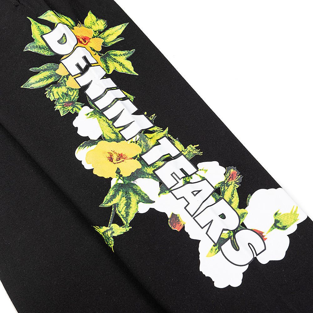 Denim Tears Sweatpants Alphabet pattern casual trousers