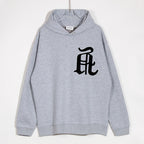 Askyurself Hoodie Embroidered Letter Hoodie Sweater Loose Casual