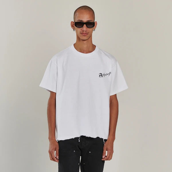 Askyurself T-shirts Short Sleeve Loose Short Sleeve T-shirt