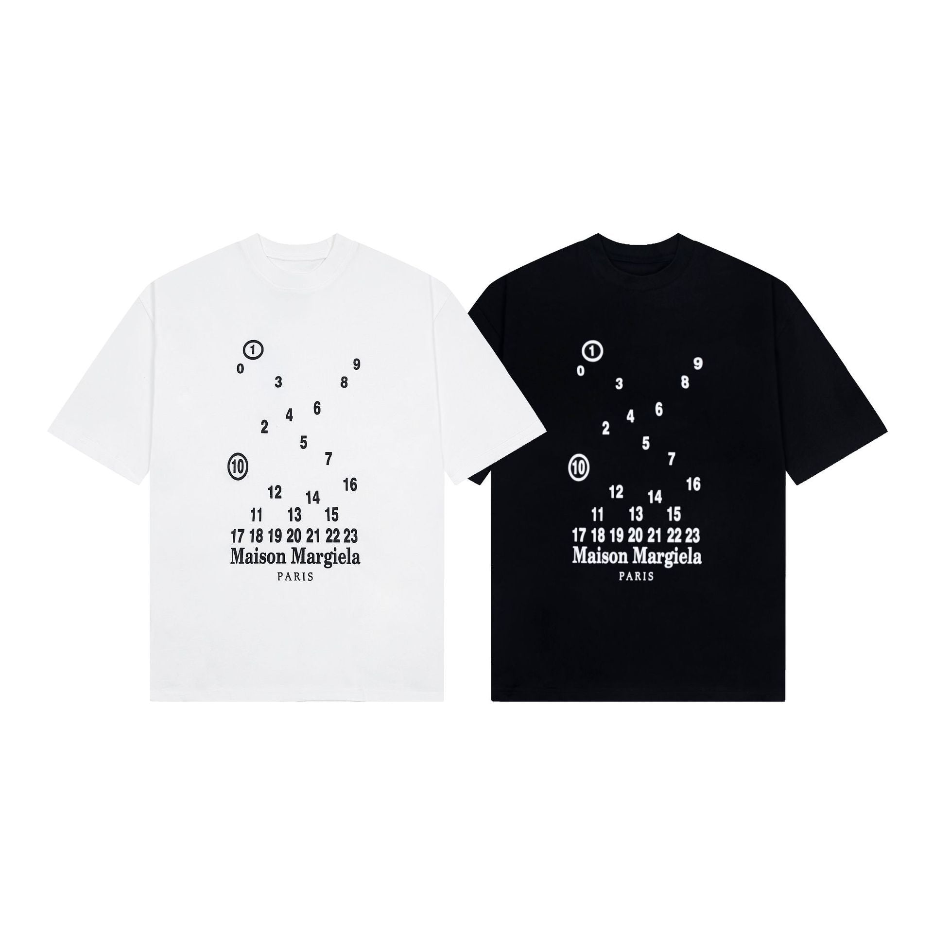 Maison Margiela T-shirt Crew Neck Loose Short Sleeve T-shirt