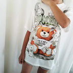 Moschino T-shirt Printed T-shirt Women Loose Comfort And Casual