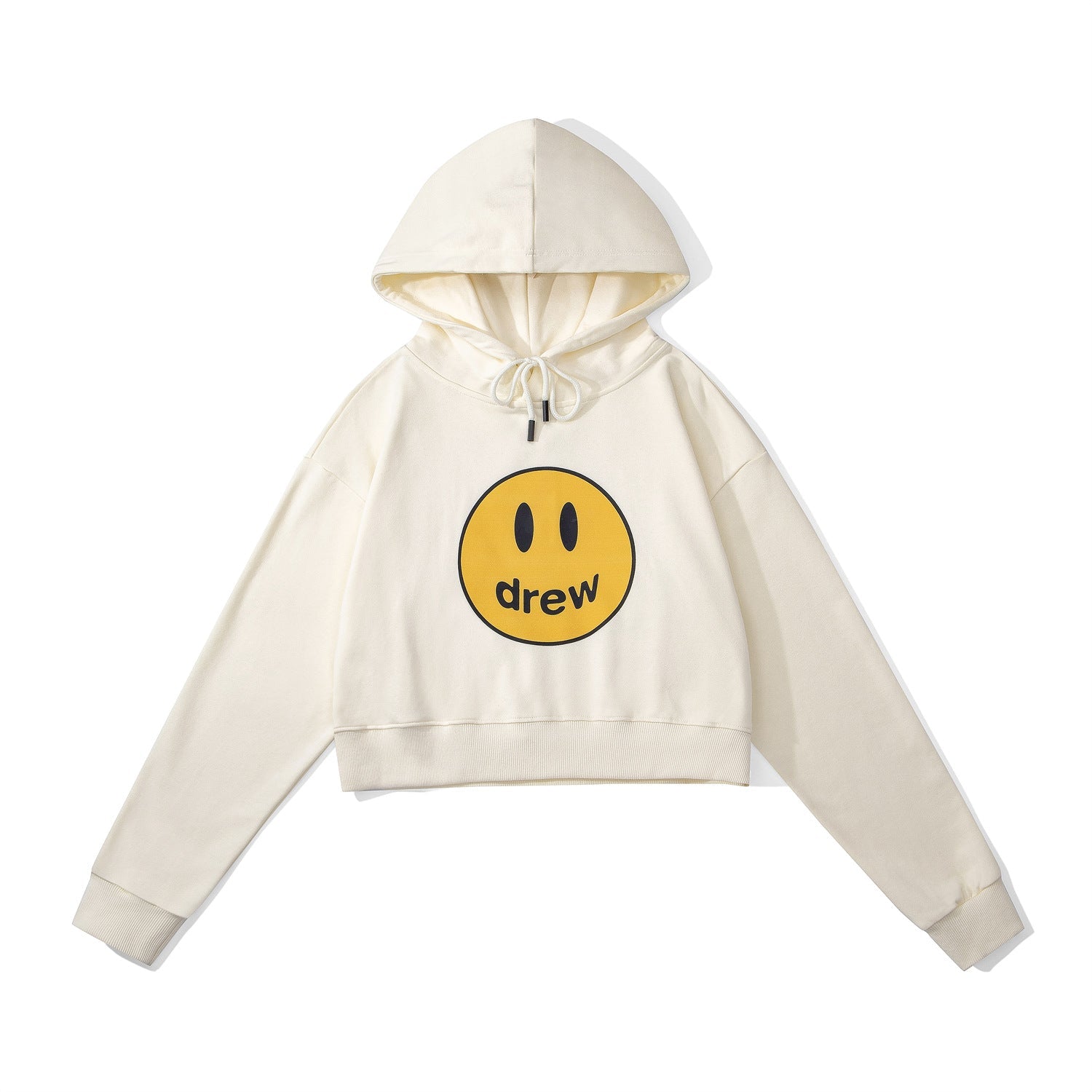 Drew House Hoodie Classic Logo Short Hoodie For Girls