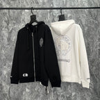 Chrome Heart Hoodie Chrome Hearts Embroidered hooded sweater hoodie
