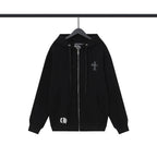 Chrome Heart Hoodie Cross Hooded Jacket Casual Couple