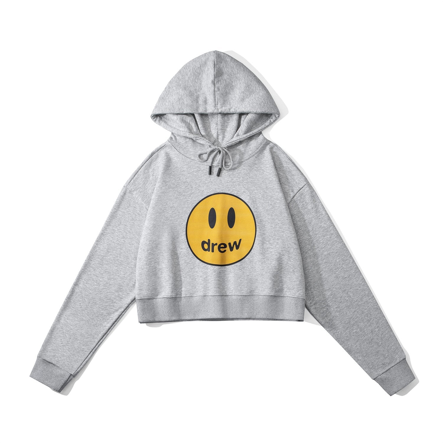 Drew House Hoodie Classic Logo Short Hoodie For Girls