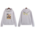 Denim Tears Hoodie oil painting alphabet print hoodie sweater