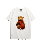 Moschino T-shirt Bear Printed Short-Sleeved T-shirt Couple Wear