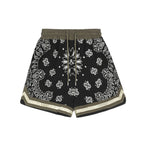 Askyurself Pant Loose Drawstring Shorts Cropped Pants