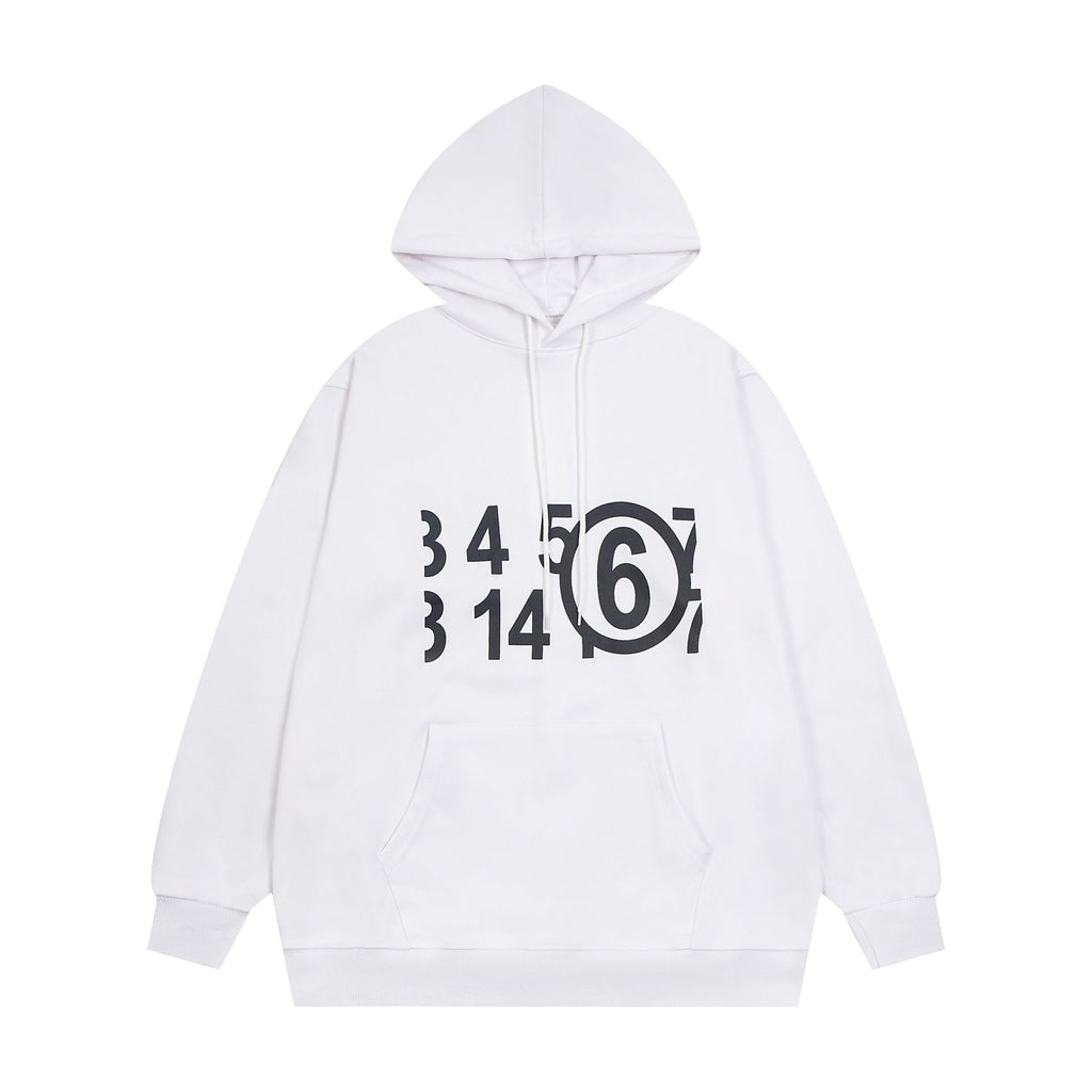 Maison Margiela Hoodie Crew Neck Loose Hooded Sweater