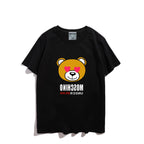 Moschino T-shirt Teddy Bear Pattern Quick-Drying Loose Short Sleeve