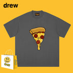 Drew T-shirts Pizza Smiley T-shirt