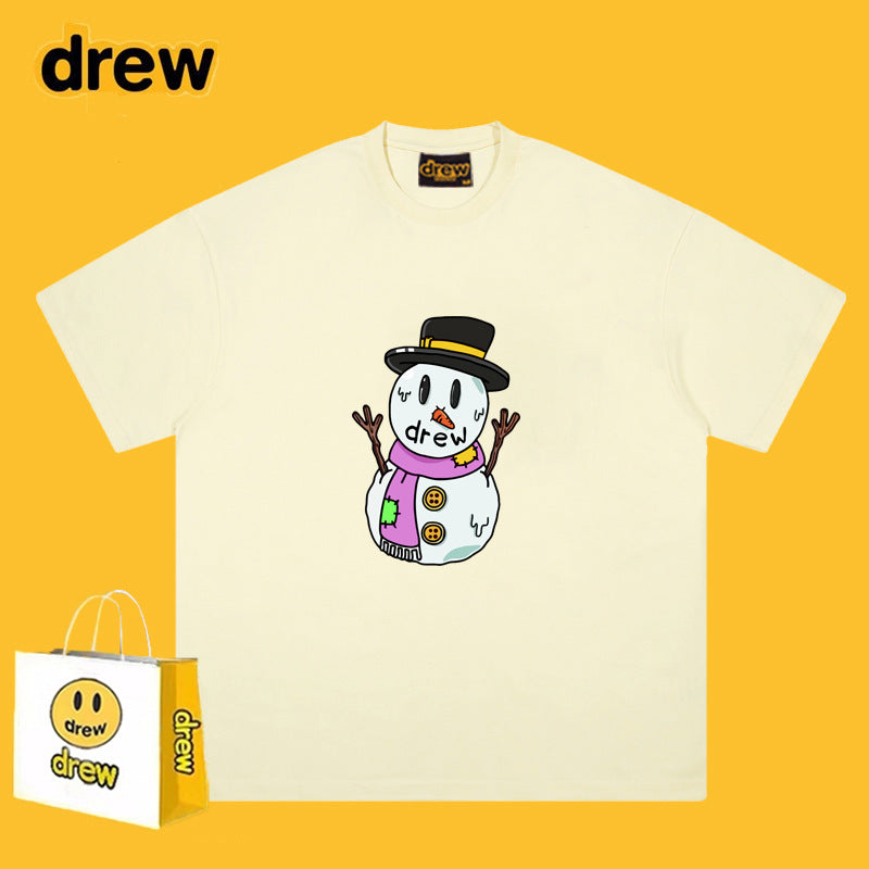 Drew T-shirts T-shirt Snowman Print