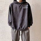 Askyurself Hoodie Letter Print Hoodie Sweater