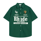 Rhude T-shirt Short Sleeve Shirt Casual Shirt