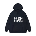 Maison Margiela Hoodie Crew Neck Loose Hooded Sweater