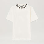 Palm Angels T-shirt Scarf Print Short Sleeve T-shirt