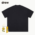 Drew T-shirts Drew Short Sleeve Smiley Face Spring and Summer