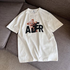 Moschino T-shirt Bear Printed Short Sleeve Round Neck Loose Men And Women