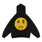Askyurself Hoodie Men's Autumn Loose Hooded Sweater