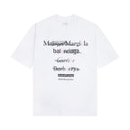 Maison Margiela T-shirt Crew Neck Loose Short Sleeve T-shirt
