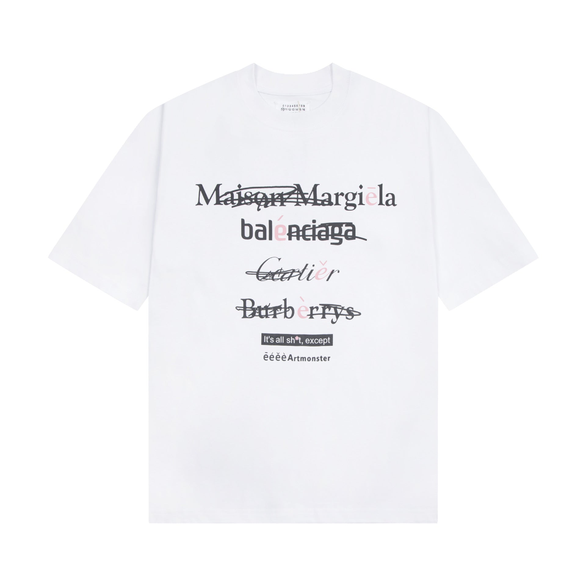 Maison Margiela T-shirt Crew Neck Loose Short Sleeve T-shirt