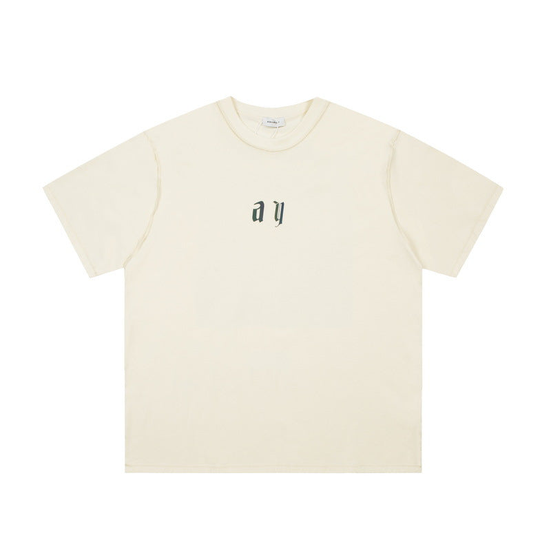 Askyurself T-shirts Loose Short Sleeve Reflective T-shirt