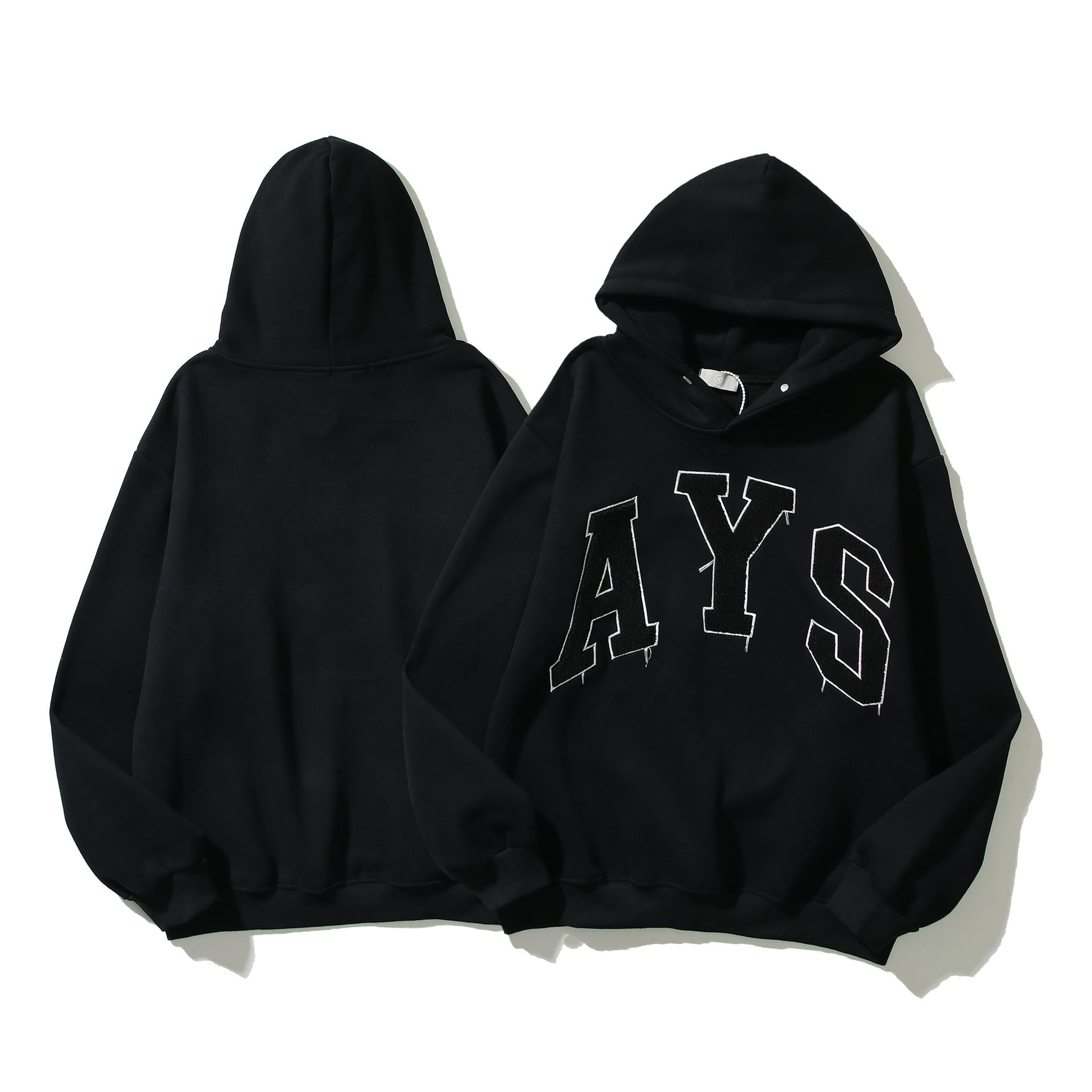 Askyurself Hoodie Thickened Hooded Sweatshirt Men's and Women's Hoodies Tide