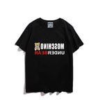 Moschino T-shirt Teddy Bear Pattern Quick-Drying Loose Short Sleeve