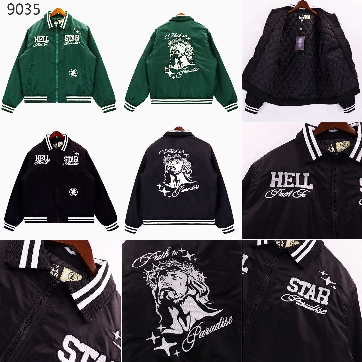 Hellstar Jackets HELLSTAR PATH TO PARADISE BOMBER JACKET