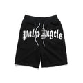 Palm Angle Shorts Palm Angels Loose Letter Print Sports Casual Shorts Men's and Women's Shorts