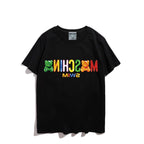 Moschino T-shirt Bear Printed Short-Sleeved T-shirt Couple Wear
