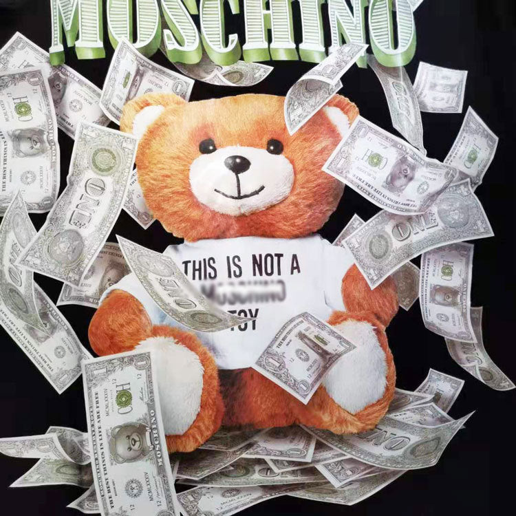 Moschino T-shirt Printed T-shirt Women Loose Comfort And Casual