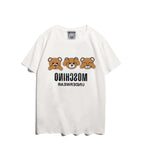 Moschino T-shirt Bear Printed Short-Sleeved T-shirt Couple Wear