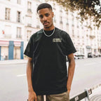 Askyurself T-shirts Relief Three-Dimensional Puff Print Paisley