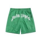 Palm Angle Shorts Palm Angels Letter Logo Casual Shorts Men's and Women's Sports Shorts