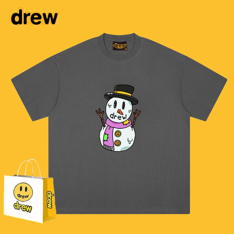 Drew T-shirts T-shirt Snowman Print