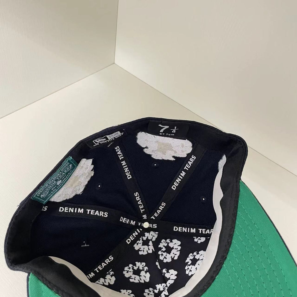 Denim Tears Hat Letter Embroidery Cap Baseball Cap