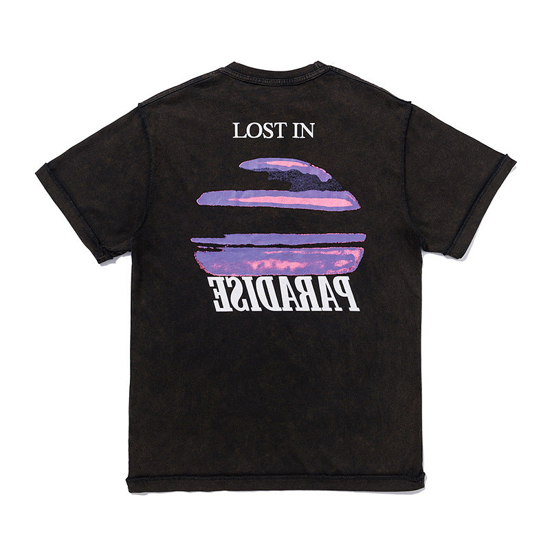 Askyurself T-shirts Summer Short Sleeve Loose T-shirt