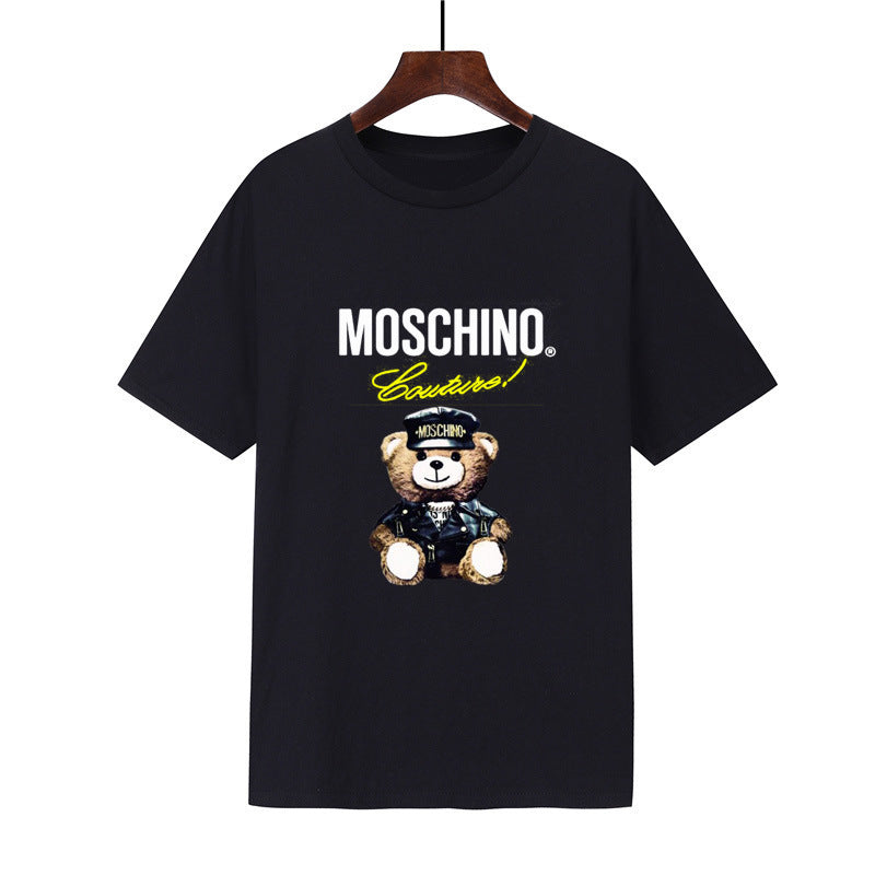Moschino T-shirt Street Hip-Hop Men'S Short-Sleeved T-shirt