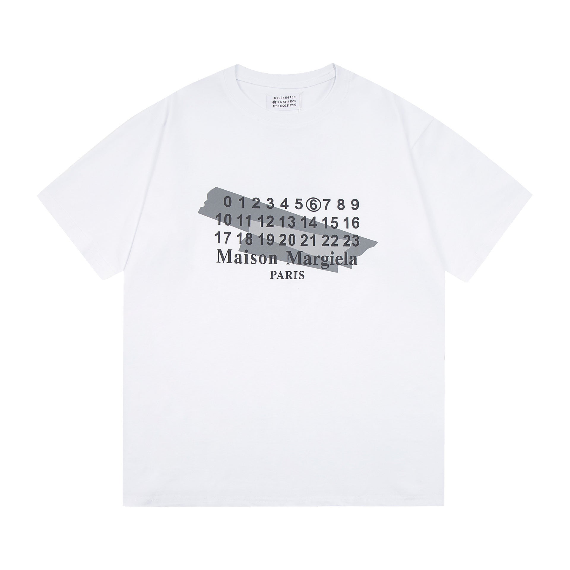 Maison Margiela T-shirt Crew Neck, Loose Short Sleeve T-shirt