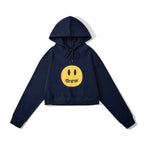 Drew House Hoodie Classic Logo Short Hoodie For Girls