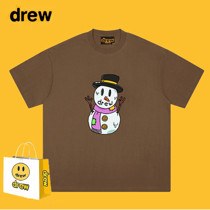 Drew T-shirts T-shirt Snowman Print
