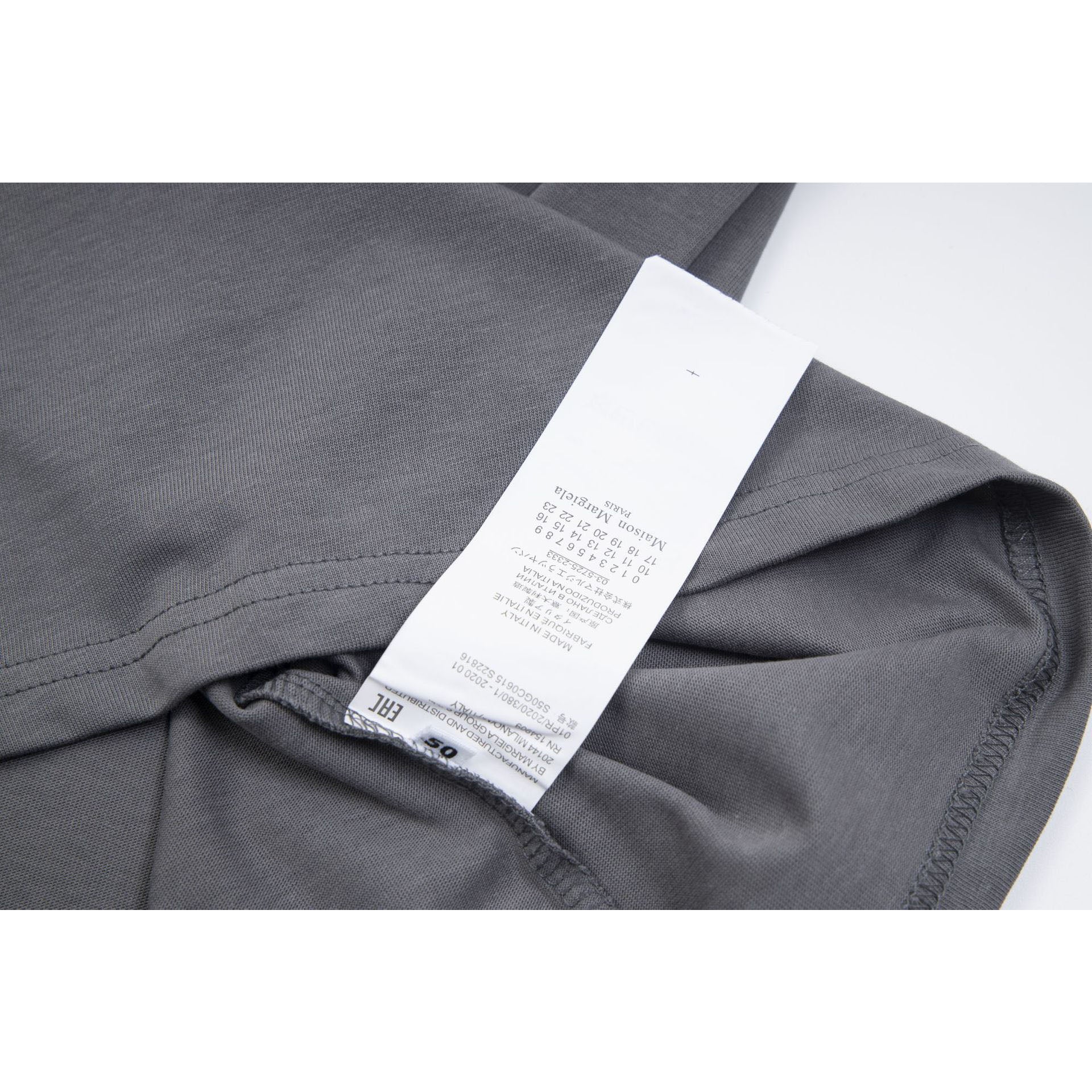 Maison Margiela T-shirt Crew Neck, Loose Short Sleeve T-shirt