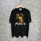 Rhude T-shirts Printed Trendy Pure Cotton