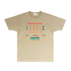 Rhude T-shirts Printed Trendy Pure Cotton