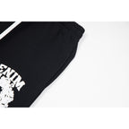 Denim Tears Sweatpants Alphabet foam print casual trousers